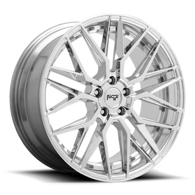 Juego de llantas cromadas 18x8 Nicho M249 Gamma 5x114,3 40 (4) 72,56 Foto 1 de 3