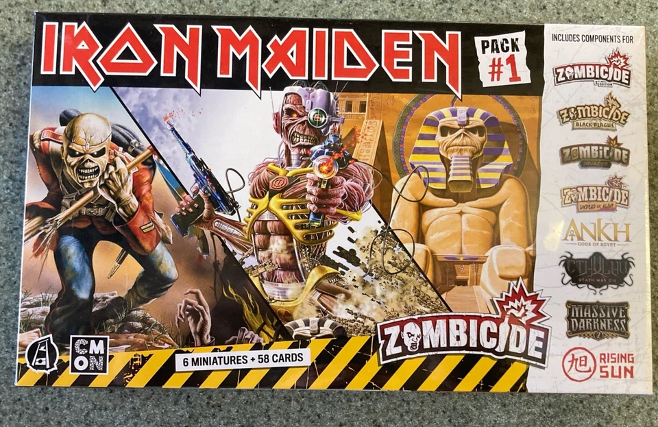 Iron Maiden Pack #1 Zombicide Miniatures Board Game CMON - Image 1 of 4