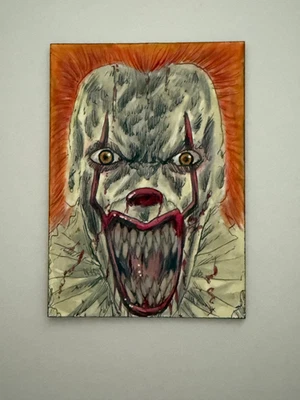 Bees’ Honeypot Pennywise Horror Sketch 1/1 by Wayne Tully - Image 1 of 2
