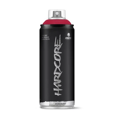 MONTANA COLORS Bombe de peinture - Rouge vif - RV-3001 - Hardcore MTN - 400ml