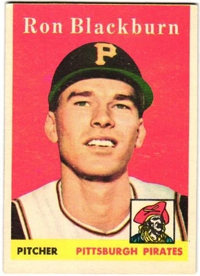 1958 Topps - Ron Blackburn #459 (RC) (A) MC - Image 1 of 2