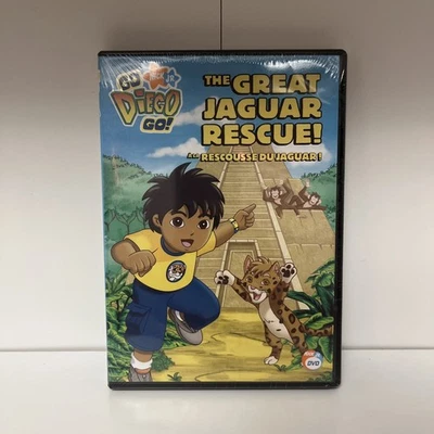 Go, Diego, Go The Great Jaguar Rescue DVD Brand New Sealed Nickelodeon Nick Jr - Image 1 of 4
