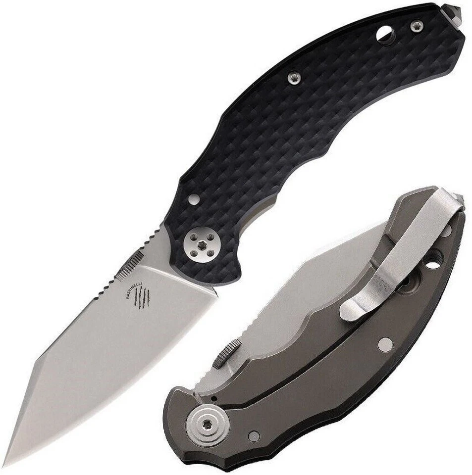 Bastinelli Creations Mini Dragotac Folding Pocket Knife G10 handle - BAS246 - Image 1 of 1