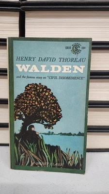 Henry David Thoreau: Walden  1960 Vintage Paperback Signet Classic  - Image 1 of 4