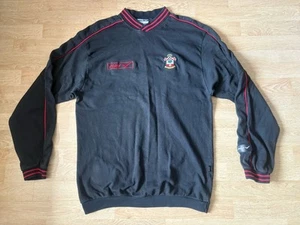 Sudadera de Poni de Fútbol Southampton FC Vintage Para Hombre 93-99 Retro Negra Talla XL - Imagen 1 de 13