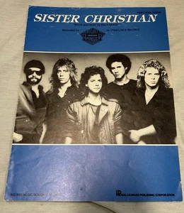 Sister Christian Sheet Music Book by Kelly Keagy - Picture 1 of 3