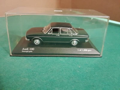 MINICHAMPS  AUDI 100 Gi  1:43 SCALE BLACK  WITH  ORIGINAL  PLASTIC BOX - Image 1 of 4
