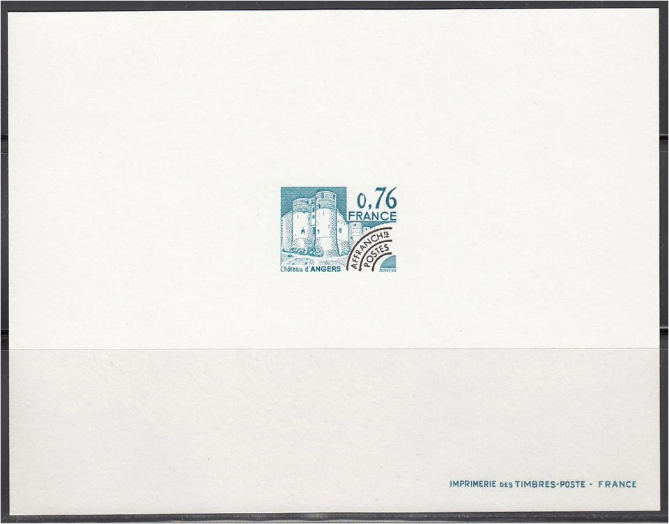 France Sc1684 Architecture, Castle, Deluxe Proof - Image 1 of 1