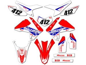 2012-2020 CRF 250 L BINARY Red Senge Graphics Kit Compatible with Honda - Picture 1 of 10