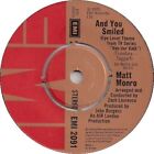 Matt Monro - And You Smiled (7", Single)