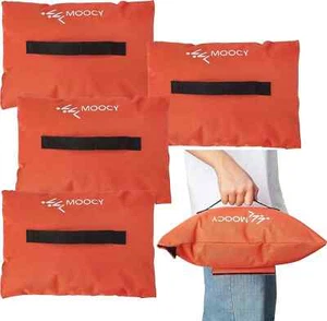 Sports Net Small Sand Bags Set of 4, Weighted Anchors for Outdoor Baseball Nets, - Picture 1 of 2
