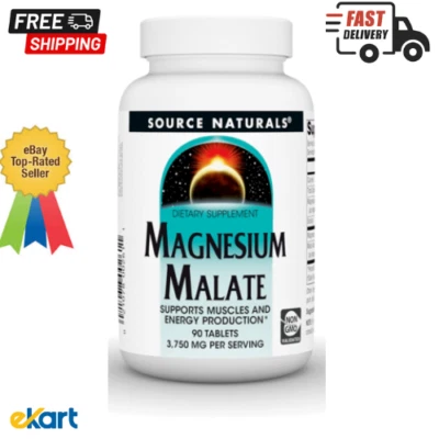 Malato de magnesio 3750 mg Apoya la producción de energía y músculos saludables - Imagem 1 de 4