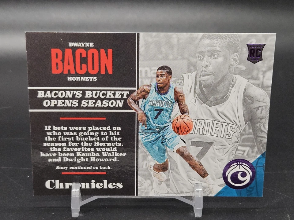 2018 Chronicles Rookie Purple /149 - Dwayne Bacon - 133 - Hornets - Image 1 of 2