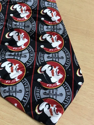 Ralph Marlin Sport Florida State Seminoles Silk Neck Tie Cover