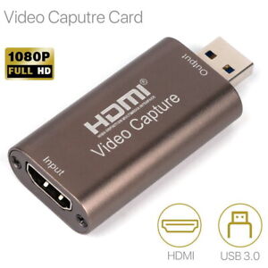 HDMI Video Capture Card Screen Record USB 3.0 1080P Game HD Video Capture Card