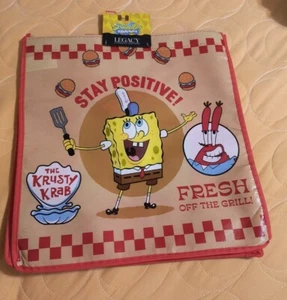 SpongeBob SquarePants Stay Postive! Shopping Bag/Tote With Handle ๐๐ Shipping! - Picture 1 of 4