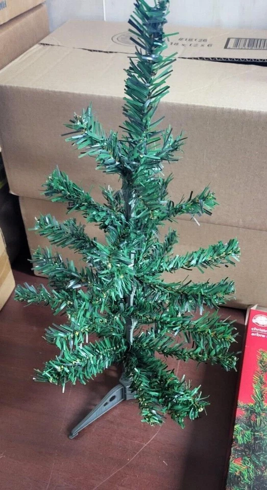 Table Top Artificial Tree Green 18 Inches Christmas House