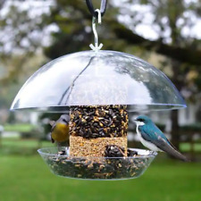 Observatory Dome Bird Feeder Outside Hanging Nature Garden Squirrel Proof New