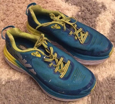 Hoka One One Womens Bondi 5 1014759 BJAC Blue Running Shoes Sneakers Size 8 - Image 1 of 4