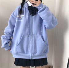 half kuromi half melody moletom com capuz