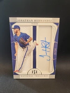 2022 Panini National Treasures - Firme Jumbo Gear #JGS-JH Jonathan... - Foto 1 di 2