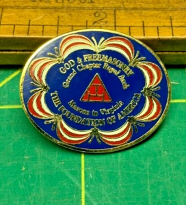 Vintage 2018 Grand Chapter Royal Arch Reversnadel - Bild 1 von 2