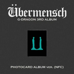 G-Dragon 3rd álbum superhombre TARJETA FOTOGRÁFICA ÁLBUM NFC Card + 8ea P.Card + Mensaje + Veneno - Imagen 1 de 2