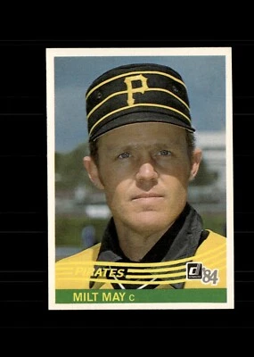 1984 Donruss - Milt May #386 - Image 1 of 2