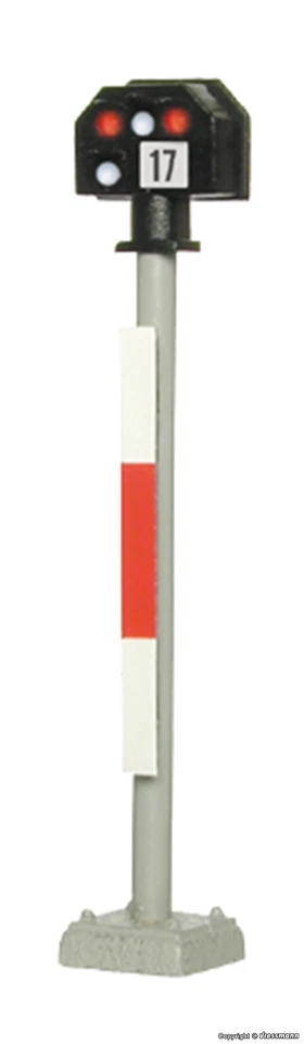Viessmann 4917 Licht-Sperrsignal, hoch, TT - Bild 1 von 1