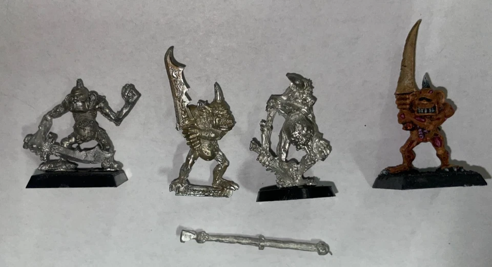 Warhammer Fantasy/AoS/40K Metal Plaguebearers (¡Elige tu propio escuadrón!) Foto 1 de 1