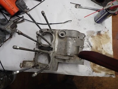 Honda CL 450 1973 cárter superior motor/motor Foto 1 de 4