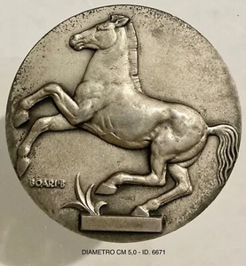 REGNO D’ITALIA FEDERAZIONE COMMERCIANTI PRODOTTI ZOOTECNICI MED ARGENTO GRANDE M - Picture 1 of 6