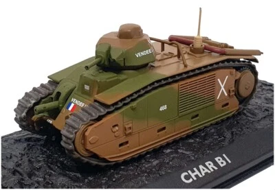 Atlas Editions 1/72 Scale 4660 130 - Renault Char B1 French Heavy Tank WWII - Image 1 of 4