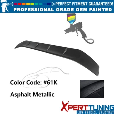 Fits 13-20 Scion FRS/Subaru BRZ/Toyota 86 IKON V Style Painted #61K Roof Spoiler - Image 1 of 4