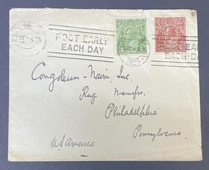 APH5056) Australia KGV Large Multiple wmk. 2d Red-Brown and 1d green both perf - Bild 1 von 1