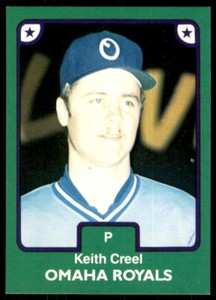 1984 TCMA Minor League Keith Creel Omaha Royals #172