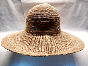Wallaroo Hat Co Victoria Diva Sun Hat UPF 50+ Adjustable Packable EUC