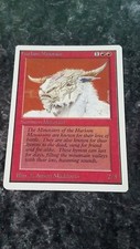 Hurloon Minotaur - Magic the Gathering MTG Unlimited Edition Single