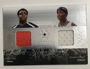 2006-07 Ultimate Collection Combos Jerseys Dual Ike Diogu-Jermaine O'Neal #03/75