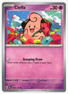Pokemon Obsidian Flames 080/197 Cleffa - Picture 1 of 1