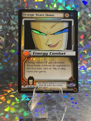 Dragonball Z Ccg Tcg Limited Orange Stare Down #70 FOIL Android Saga - Image 1 of 4