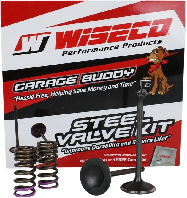 Wiseco Garage Buddy Steel Valve Kit SVKB4406 for Kawasaki KFX450R 2008-2014 - Image 1 of 1