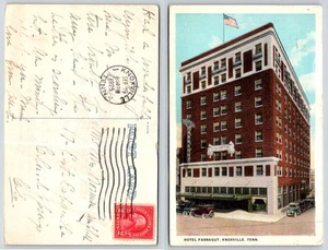Postal X738 Knoxville Tennessee Hotel Farragut 1925 - Imagen 1 de 1