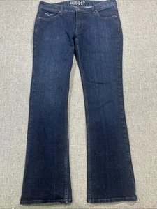 Kimes Ranch Audrey Jeans Womens 12x32 Low rise Dark Blue Denim Bootcut EUC - Picture 1 of 11