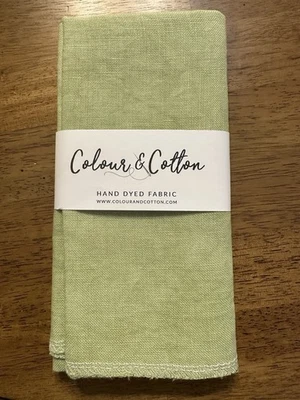 32 Ct Belfast Linen 26x36 Avocado - Image 1 of 2