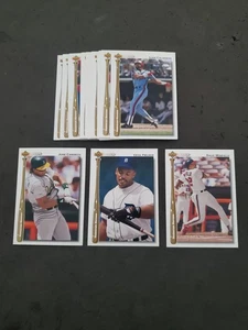 92 UD Homerun Heroes 26 Card Set Partial Missing 6 #'s Winfield Canseco Fielder - Picture 1 of 1