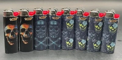 Paquete Variedad Edición Limitada Elvis Bob Marley Marilyn Monroe Encendedor BIC Paquete de 8 Foto 1 de 4