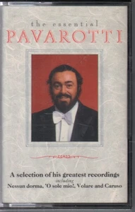4302104 Luciano Pavarotti Essential Pavarotti cassette UK Decca 1990 cassette - Picture 1 of 4