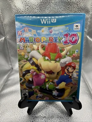 Mario Party 10 Nintendo Wii U (2015) probado en caja original reacondicionado Foto 1 de 4