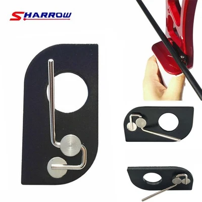 tir à l'arc magnétique repose-flèche classique tir à l'arc chasse droite A1 E3 - Immagine 1 di 4